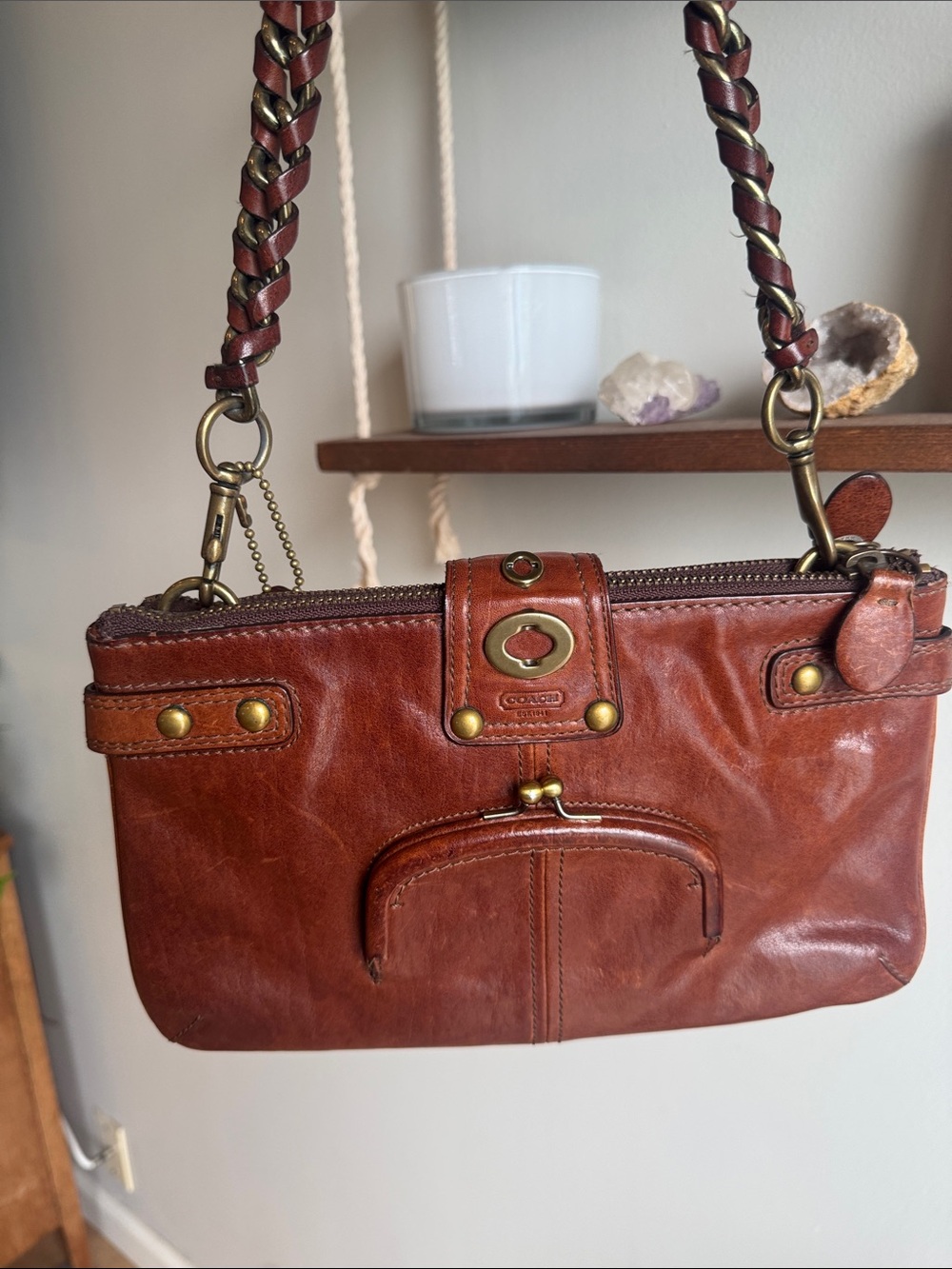 Vintage Coach Legacy "Bridget" shoulder bag (Style #11622) - Picture 2 of 14